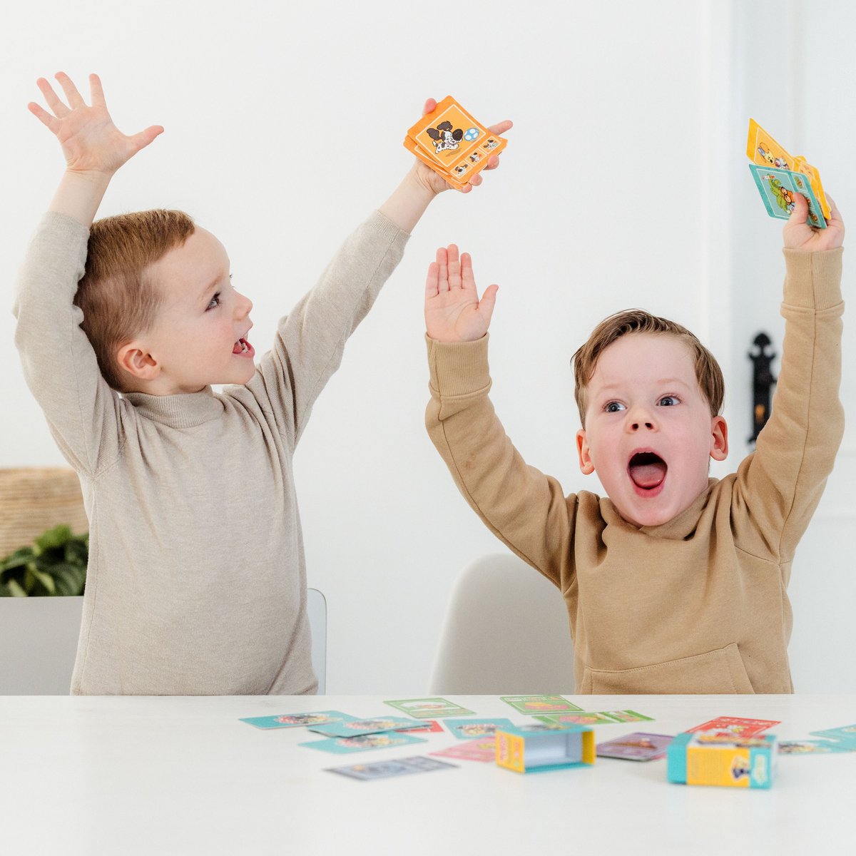 Woezel & Pip kwartet - educatief spel cadeautip - 32 kaarten, 8 kwartetten - vanaf 3 jaar - Bambolino Toys — afbeelding 6