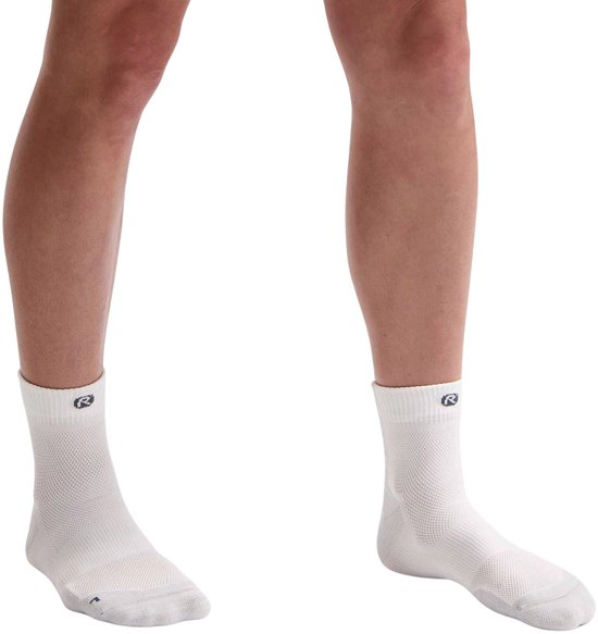 Rogelli 3-pack Hardloopsokken - Sportsokken voor Heren en Dames - Wit - Core