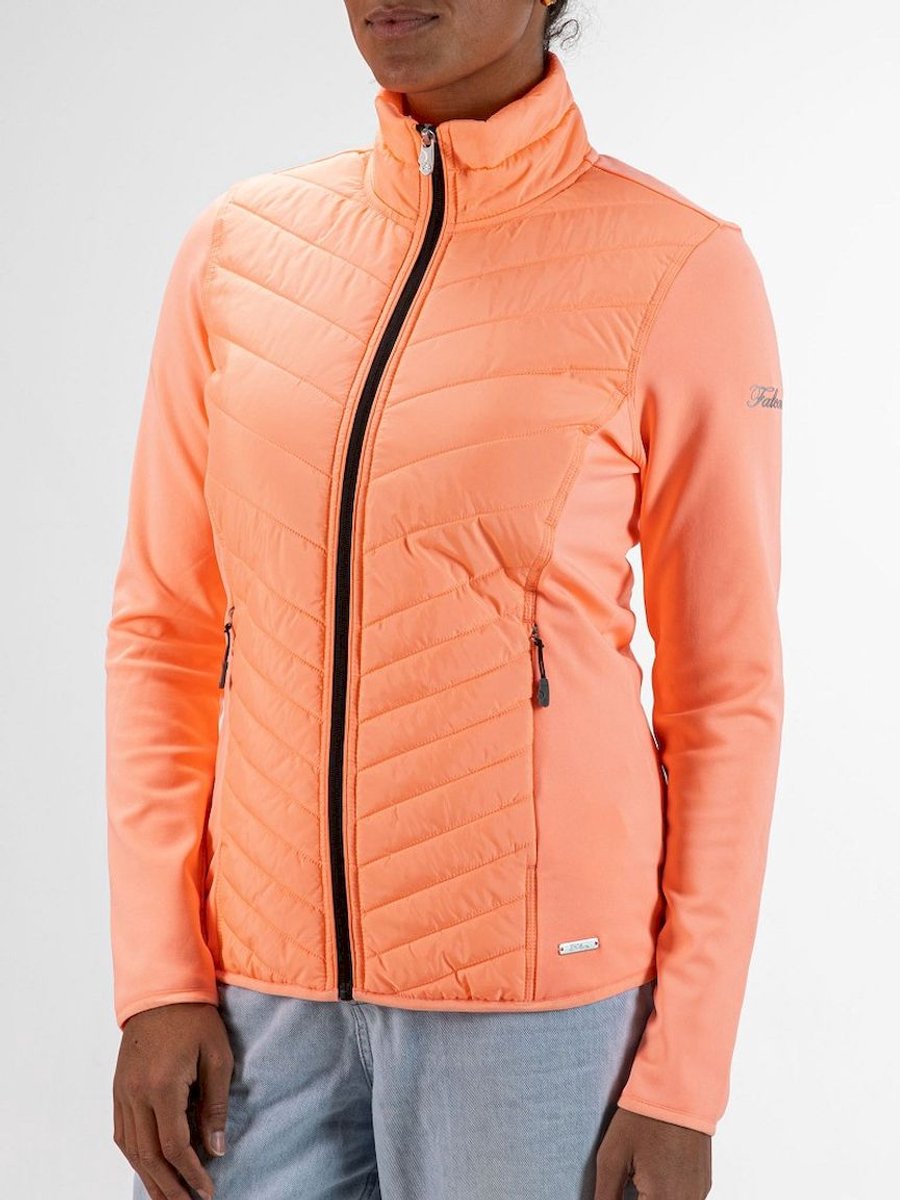 FALCON laura Midlayer dames zuurstokrose Multicolor
