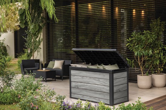 Keter Signature Opbergbox 757L - 151.7x72.5x90cm - Storm Grey