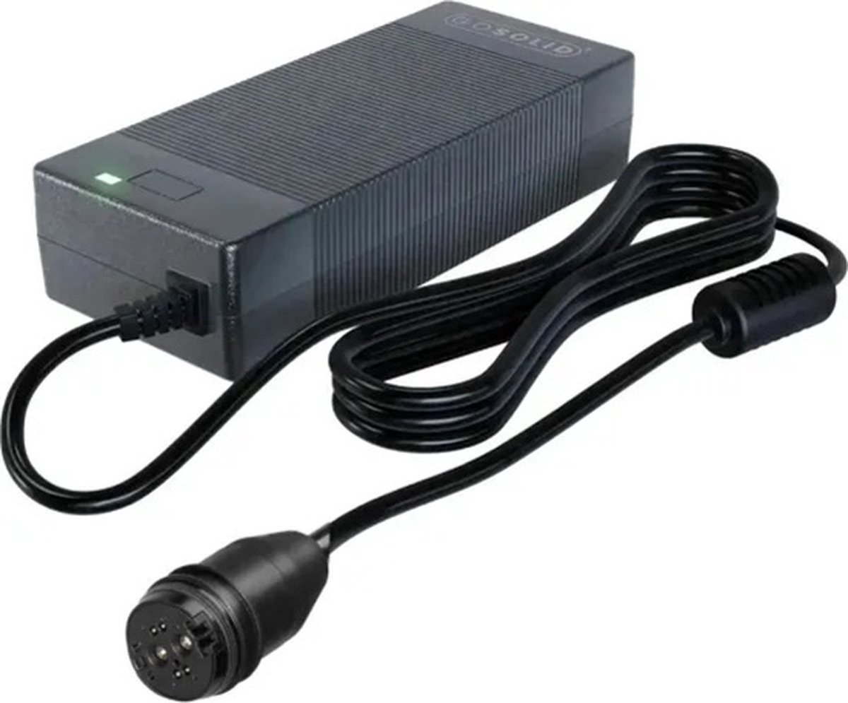 GO SOLID! ® Oplader geschikt voor Mokumono Delta S & Mokumono Delta C Elektrische Fiets - 42V 2A