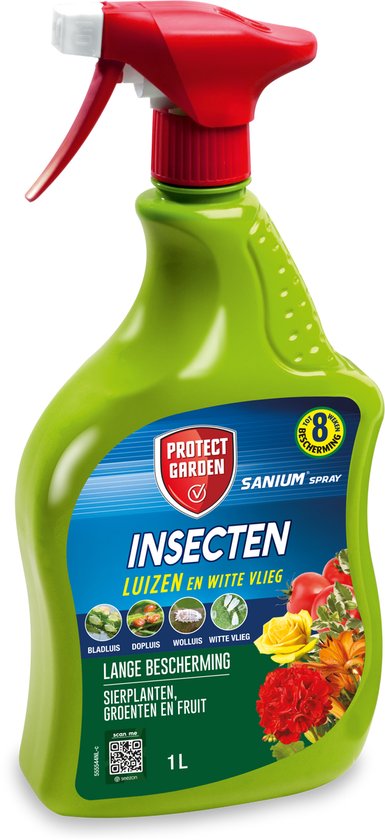 Protect Garden Sanium Insectenspray - Bladluis & Wolluis bestrijden - 1L