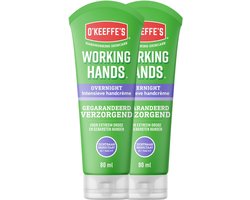 O'Keeffe's Working Hands Overnight Tube twin-pack