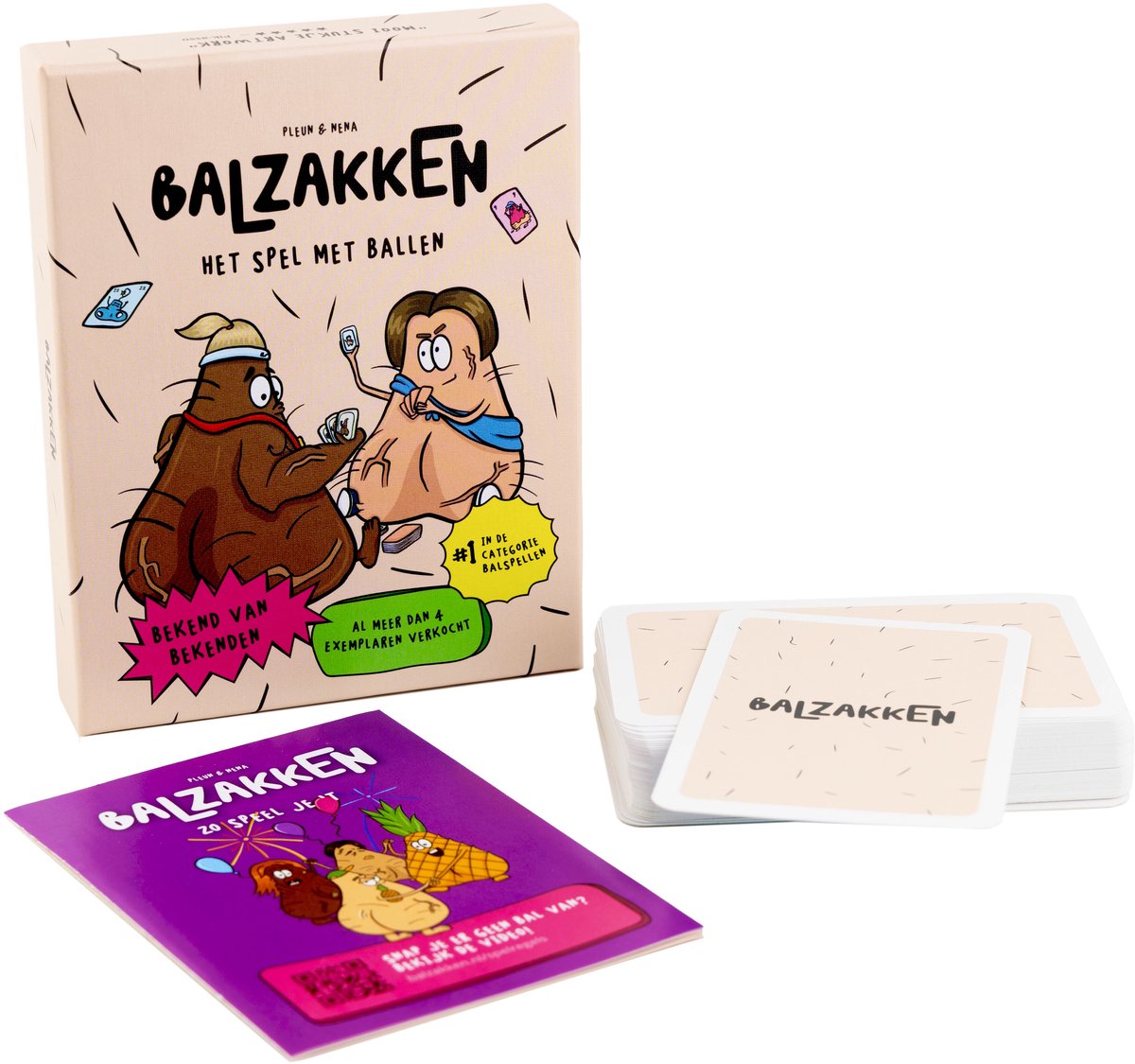 Balzakken - Hilarisch Partyspel - Brutaal Kaartspel - Cadeau voor Studenten & Vrienden & Familie - Inclusief aandacht voor Zaadbalkanker — afbeelding 10