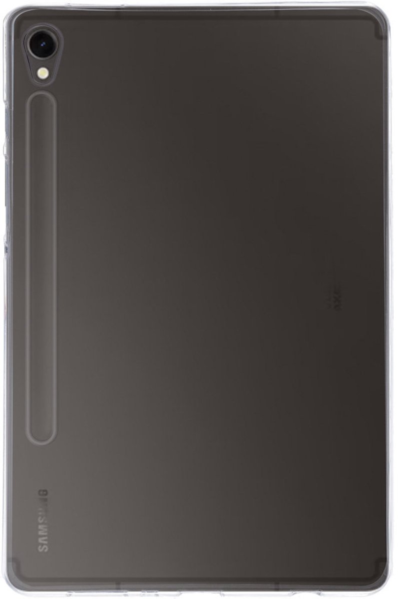 Mobiparts Tablethoes geschikt voor Samsung Galaxy Tab S9 FE Hoes Flexibel TPU | Mobiparts Classic Backcover | Doorzichtig Telefoonhoesje Galaxy Tab S9 FE | Galaxy Tab S9 FE Case | Back Cover - Transparant