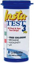 LaMotte Insta-TEST 3 Plus (50 teststrips voor chloor, alkaliteit en pH)