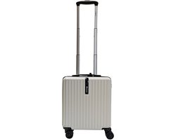 Benzi Javi Handbagage Business Trolley 45x35x20 cm - 30 liter - Wit