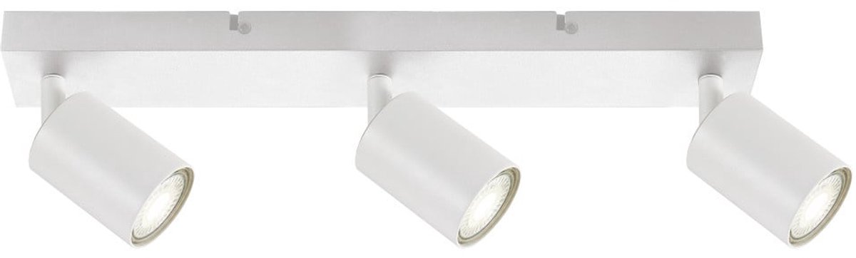 Opbouw Bar Spot Armatuur Wit Siena - 3x GU10 (max 10 watt per spot) - IP20