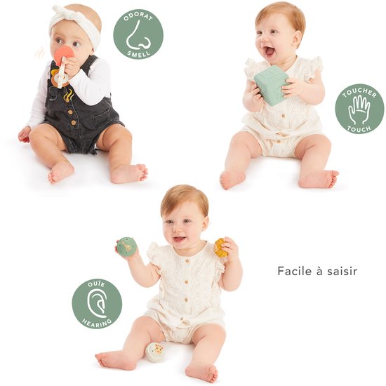 Sophie de giraf Sensory Awakening Cadeauset - Met Bijtspeeltje en Sensorisch Speelgoed - Perfect Kraamcadeau van Sophie de Giraf. — afbeelding 2