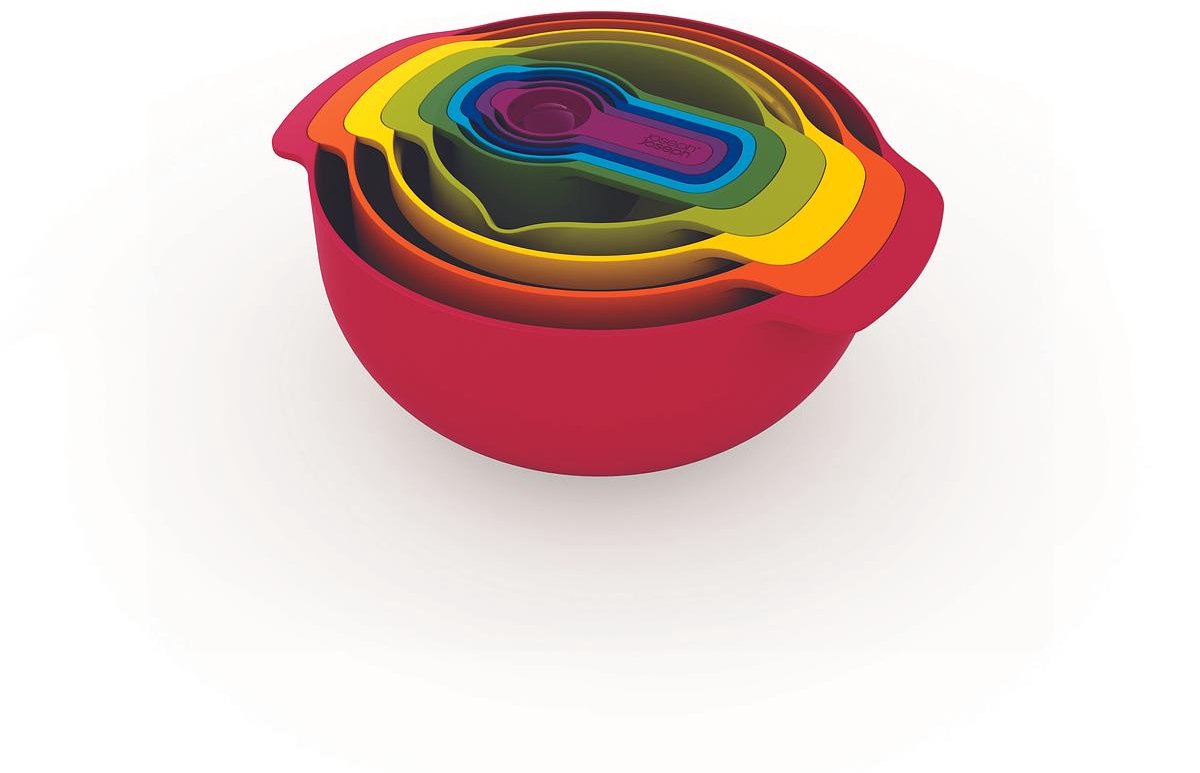 Joseph Joseph Nest 9 Plus, 9 delige voedsel voorbereiding set - Multi-Colour