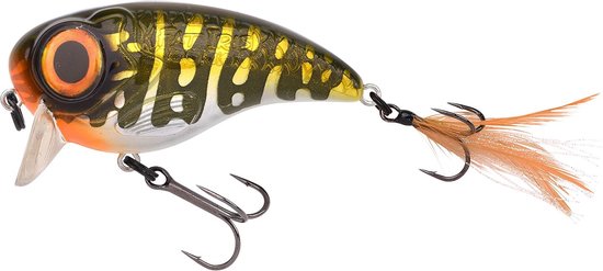 Spro Fat Iris - 6 cm - chrome perch — afbeelding 2