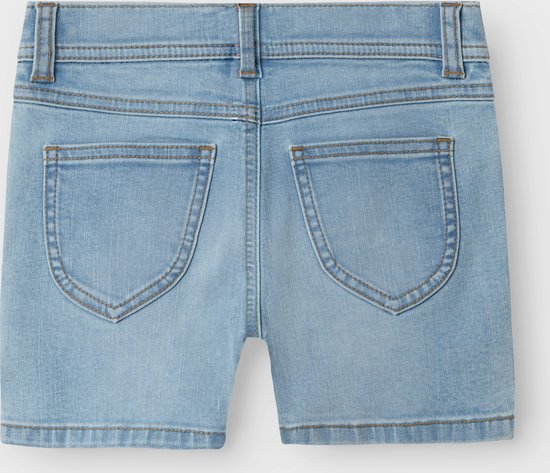 Short slim NKFSALLI DNM 3398-IC TB pour Filles - Denim Blue clair