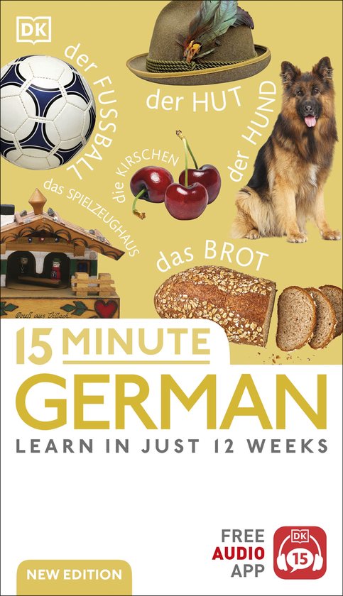 DK 15-Minute Language Learning- 15 Minute German - cover