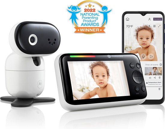 Motorola PIP1510 CONNECT 5.0” Wi-Fi® Gemotoriseerde Video Babyfoon