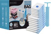 Sacs sous vide - Set de 13 sacs - Vêtements et Beddengoed - Sacs de rangement - Sacs sous vide encombrants - Sacs de voyage - Pompe incluse - Rheme