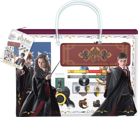 Foto: Harry potter schrijfwaren set handtas