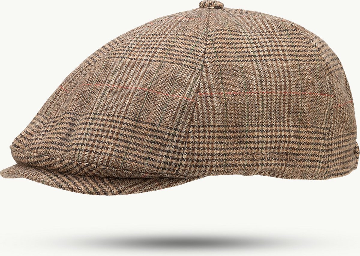Greenock Cap brown-melange L/XL