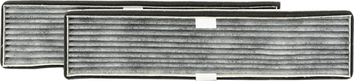 Scanpart actieve koolstoffilters - Geschikt voor Miele DKF20-P - 11762610 - 430 x 100 x 20 mm - 2 stuks - Alternatief