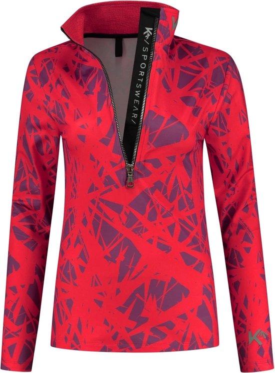 Kou Sportswear Pully Graphic rouge