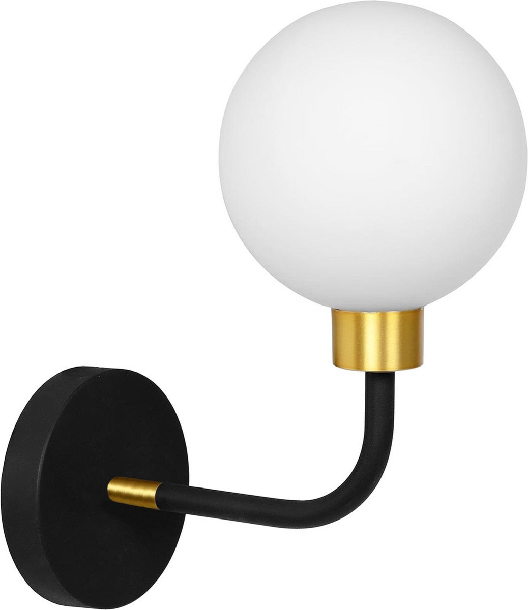 Toolight App1301-1W Wandlamp Zwart 22,5X22,5X25Cm