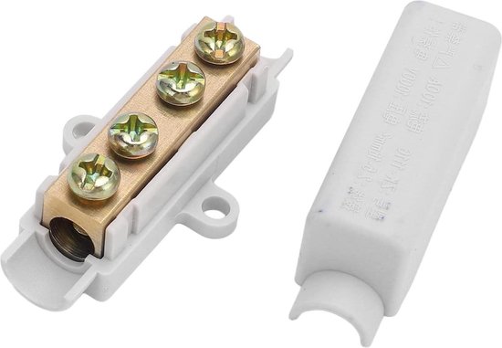 Adels SPLITTER 5-POLIG 1 IN 2 UIT PASTELBLAUW DALI
