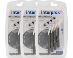 Interprox Plus X-Maxi - PHD 2.6 - Grijs - 3 x 4 stuks - Voordeelpakket