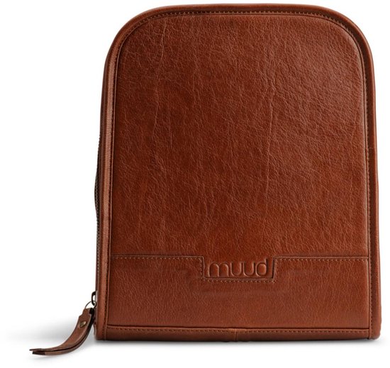 MUUD Carita D - Whiskey Handgemaakt leren etui