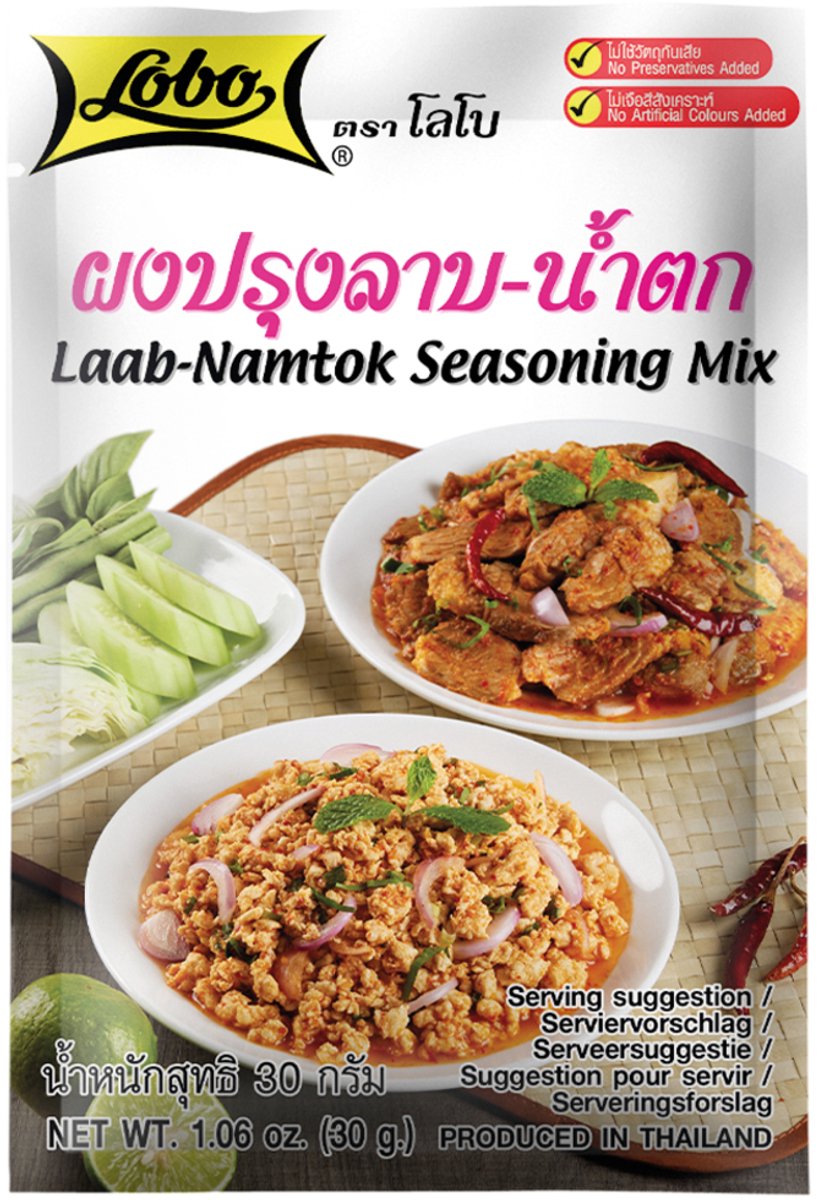 Lobo Laab-Namtok Kruidmix 12 x 30 g