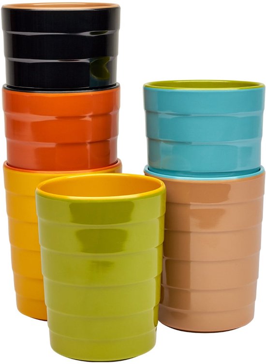 Rebel Outdoor Bekers Zwart (4 stuks) — afbeelding 2