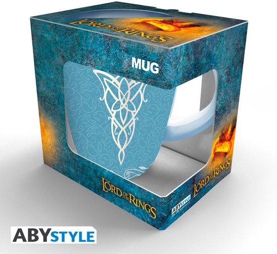 Pierre multicolore à tête d'elfe du Seigneur des Anneaux - Produit pour fans, Film, Série TV