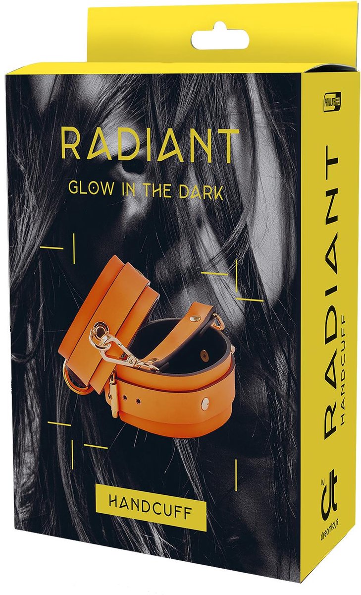Goedkoopste Dream Toys - Radiant handboeien glow-in-the-dark - Oranje