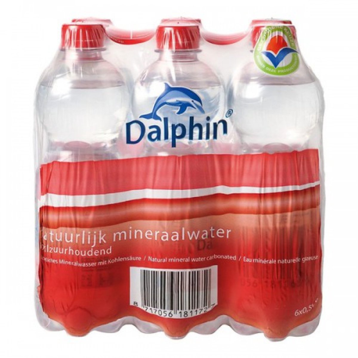 Tray Dalphin water met koolzuur 2x 9 flesjes van 500 ml