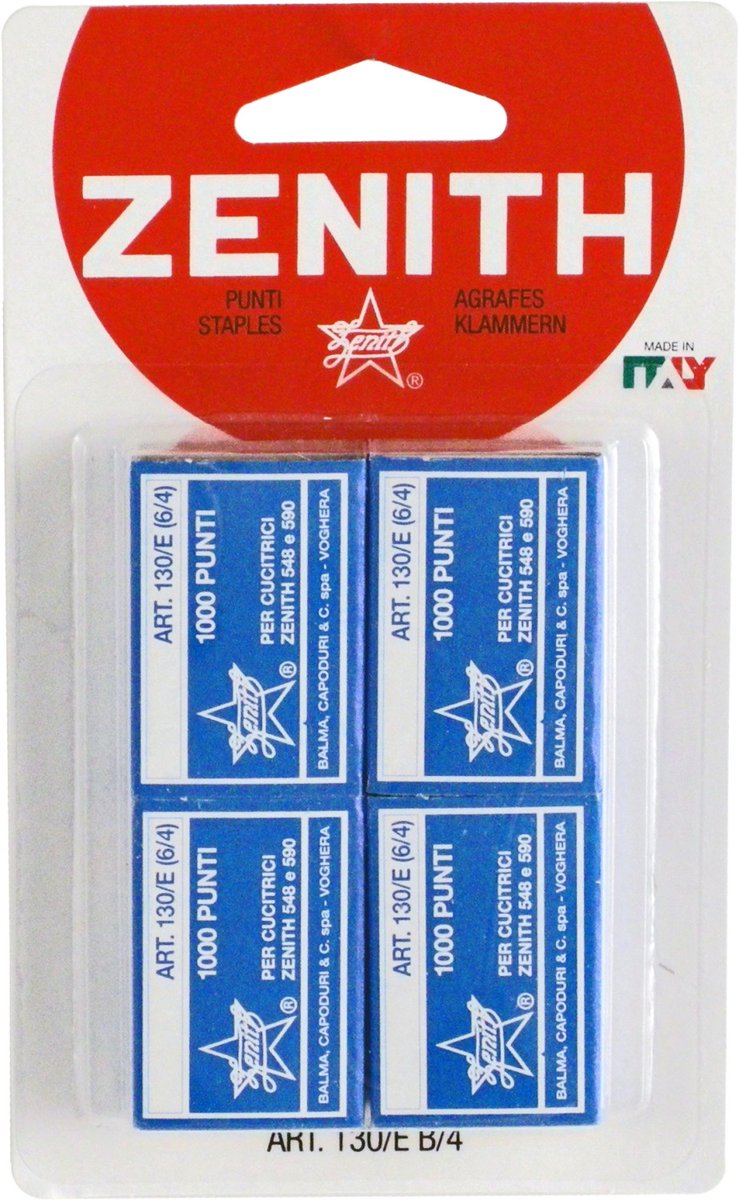 Zenith 8009613104046 nietjes Pak nietjes 1000 nietjes