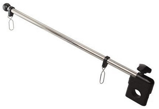 Mât de drapeau en acier inoxydable BREG pour balustrade