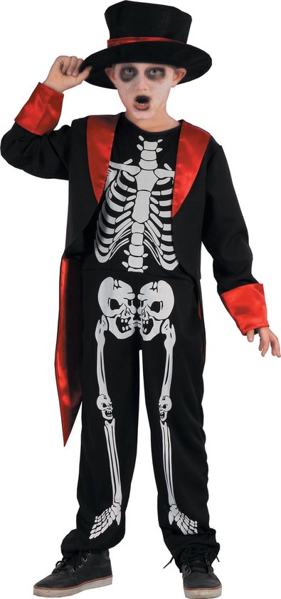 LUCIDA - Chique skelet kostuum voor jongens - jaar)