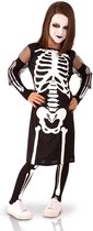 RUBIES FRANCE - Complete skelet outfit voor meisjes - 92/104 (3-4 jaar)