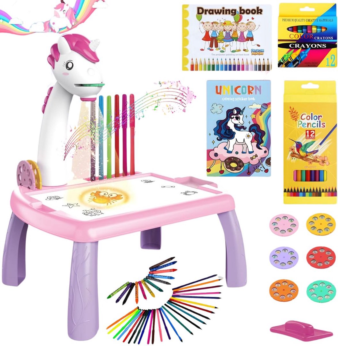 VELTRR® Tekenprojector Kinderen - Tekenen Volwassenen - Tekenmachine