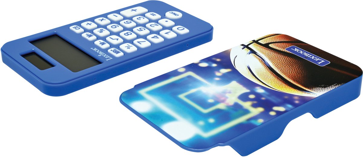Basketball 8-digit rekenmachine met bescherming hoes