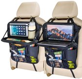 BellissiBo® Autostoel Organizer - Auto Accessories - Auto Organizer Autostoel - Opvouwbare Tafel - 18 KG Draagkracht - Tabletvak