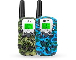 foto van UPLY Walkie Talkie voor Kinderen en Volwassenen - Portofoon - 5KM Bereik - Set van 2
