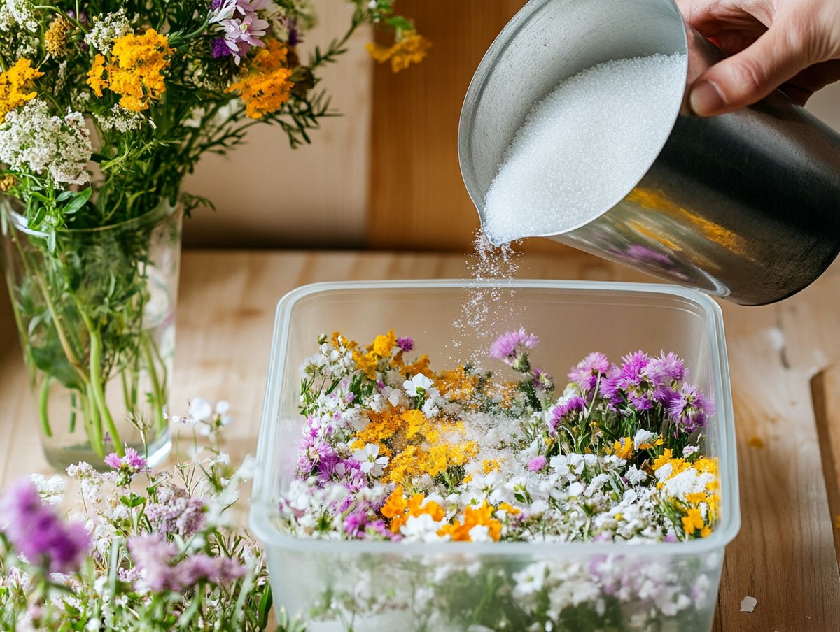 Silica Gel voor Bloemen Drogen | Wit 0,2 - 0,8mm | Fijne korrel | 1 kg
