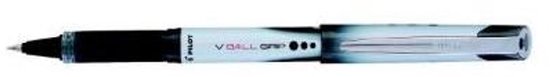 Rollerpen PILOT V-Ball Grip fijn zwart | 12 stuks