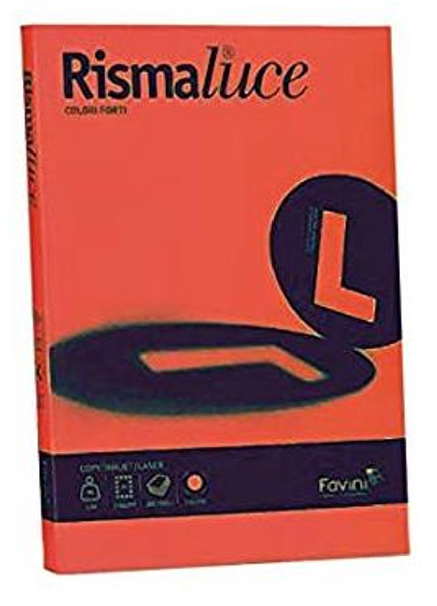 Favini Rismaluce papier voor inkjetprinter A3 (297x420 mm) 200 vel Oranje