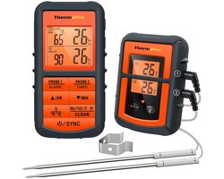Thermopro TP-08 thermometer met dual probe