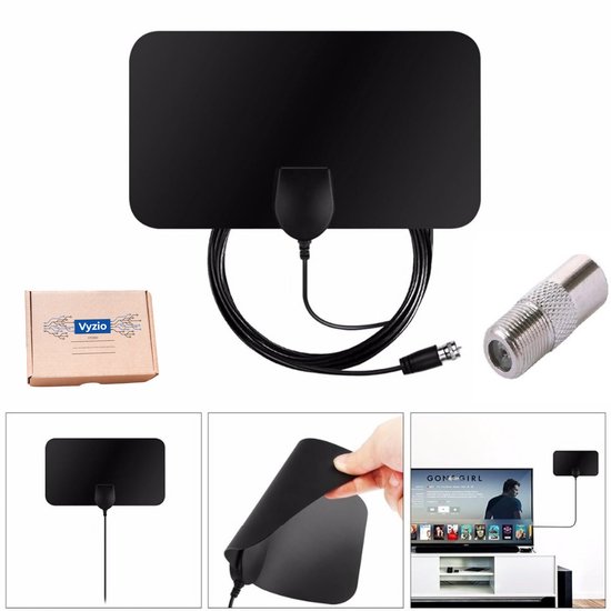 Vyzio - Sateliet Ontvanger - Satelietontvangers - Digitale TV - 4K HD - SIGNALSURE