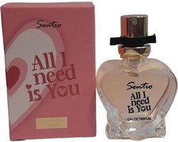 Sentio Love Quotes - ALL I NEED IS YOU - Eau de Parfum - Valentijn - 15ml