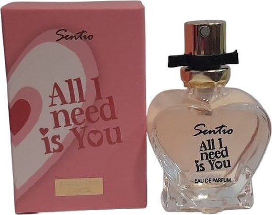 Sentio Love Quotes - ALL I NEED IS YOU - Eau de Parfum - Valentijn - 15ml