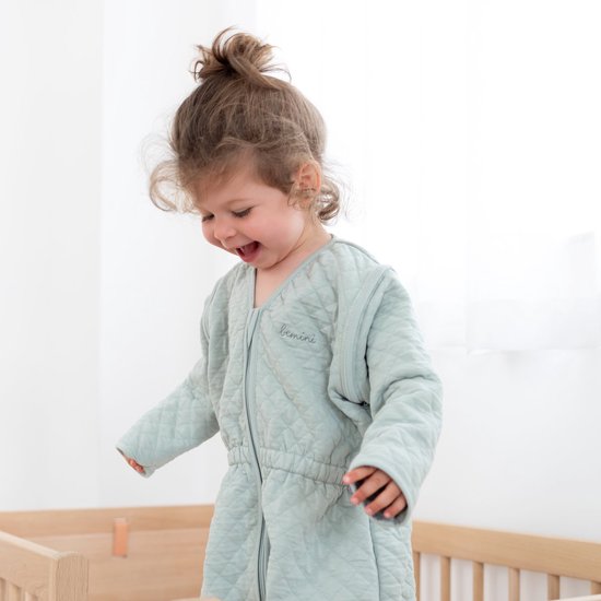 BEMINI Babyslaapzak - MAGIC BAG 12-24m - TOG 1.5 - Pady quilted jersey - Lunar van Bemini — afbeelding 4