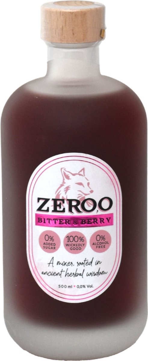 Zero,o Bitter & Berry | Non-alcoholic mixer | 500ml