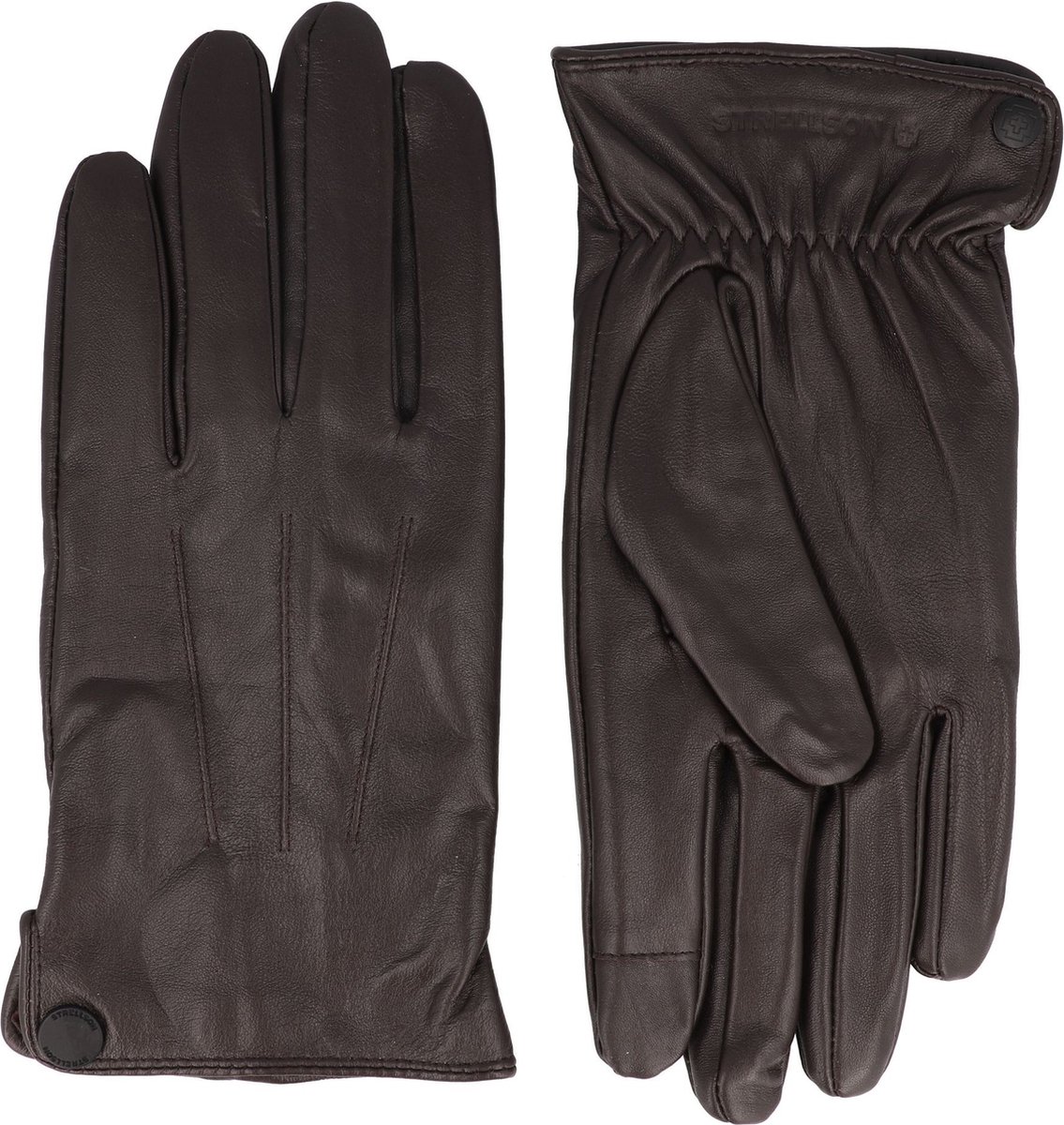 Strellson Handschoenen Leder - Jongens - dbrown